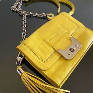 DVF small crossbody leather bag